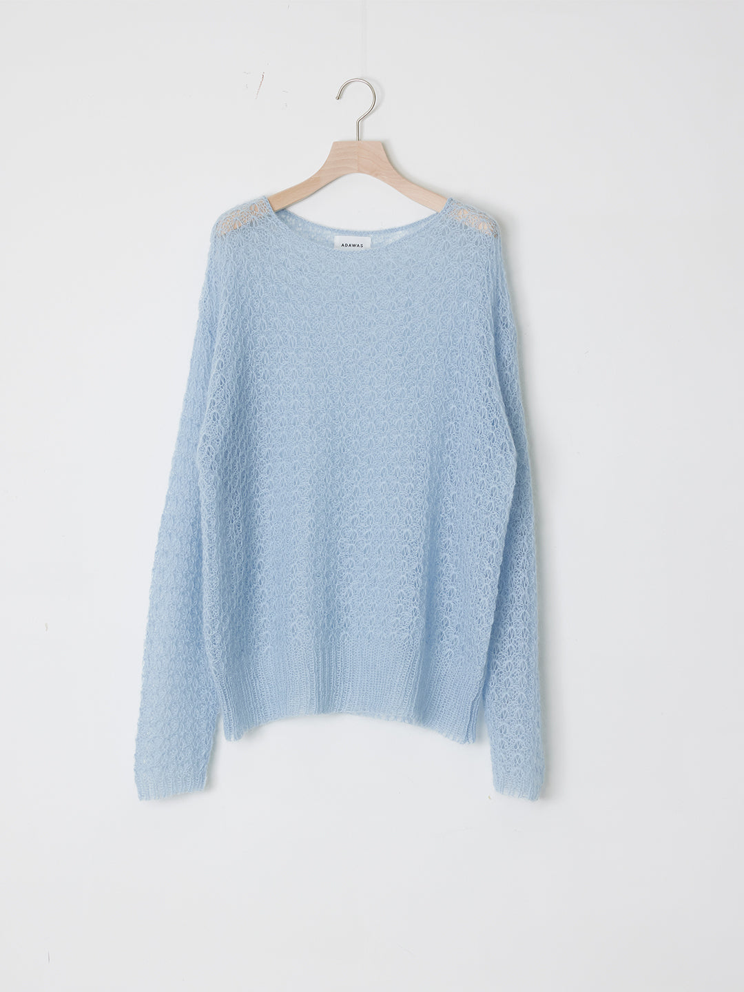 SEMI-SHEER MOHAIR TOP