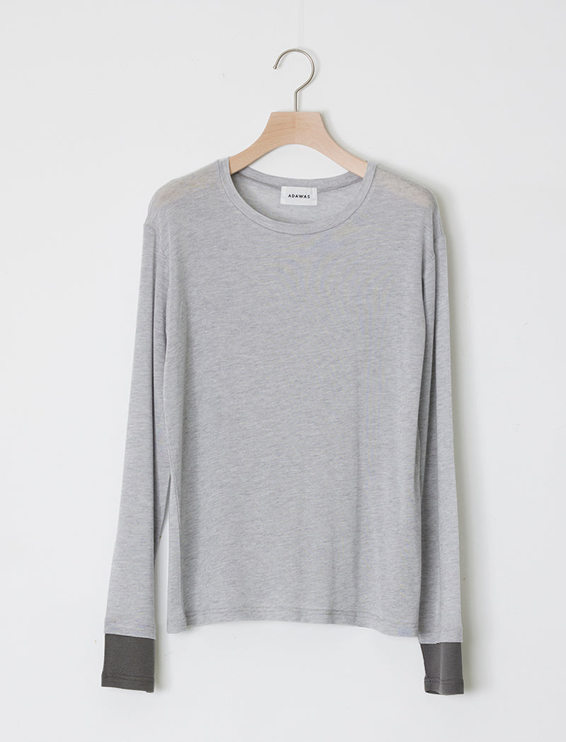ULTRA SOFT GAUZE CREW-NECK