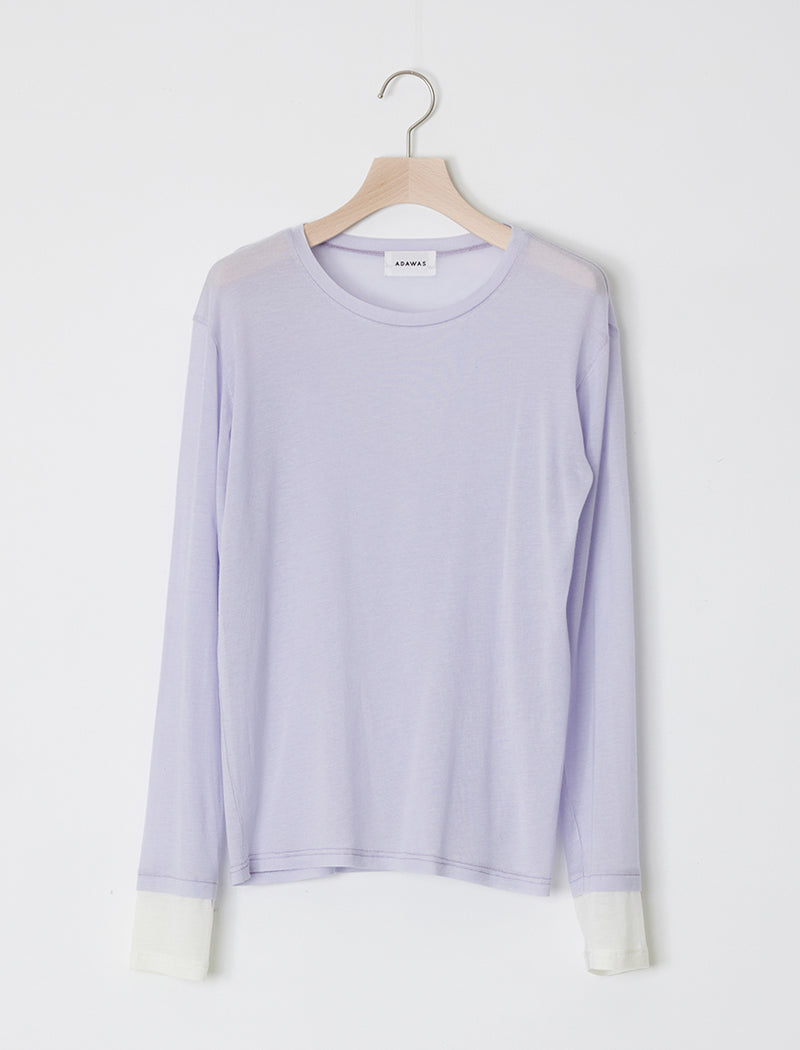 ULTRA SOFT GAUZE CREW-NECK