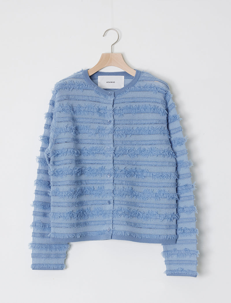 FRINGE KNIT CARDIGAN
