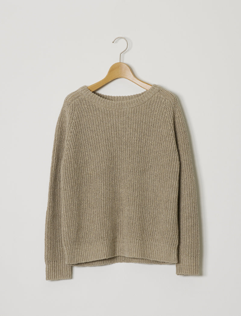 ORGANIC HEMP FRIZE SWEATER
