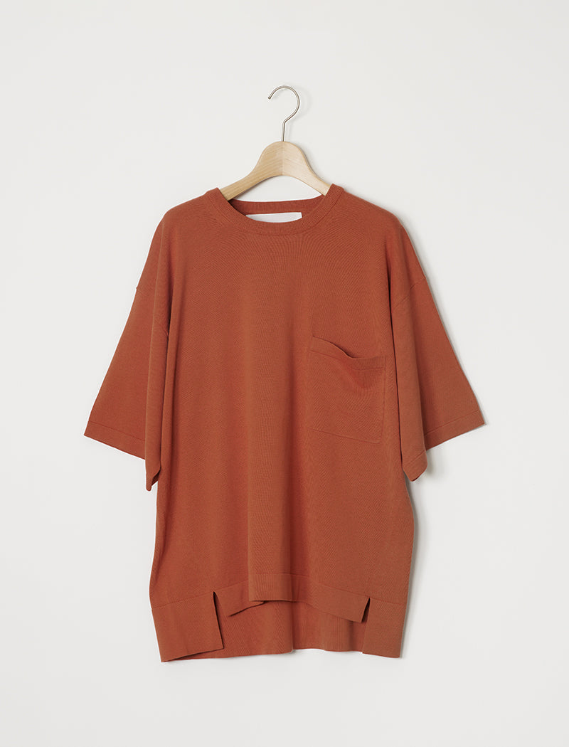 ORGANIC COTTON KNIT TEE