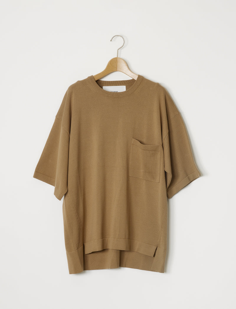 ORGANIC COTTON KNIT TEE