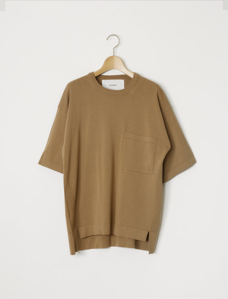 ORGANIC COTTON KNIT TEE