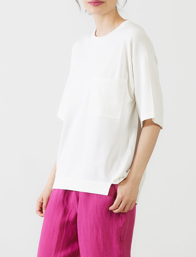ORGANIC COTTON KNIT TEE