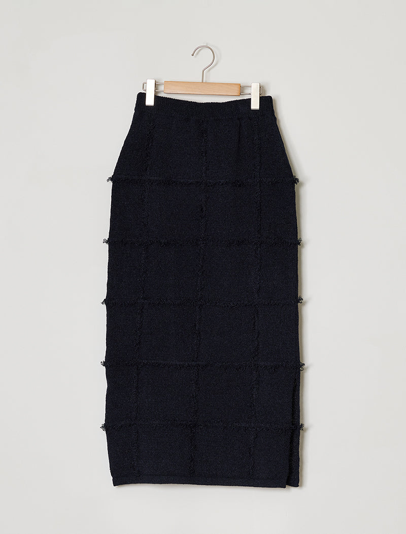 LOOP KNITTED SKIRT