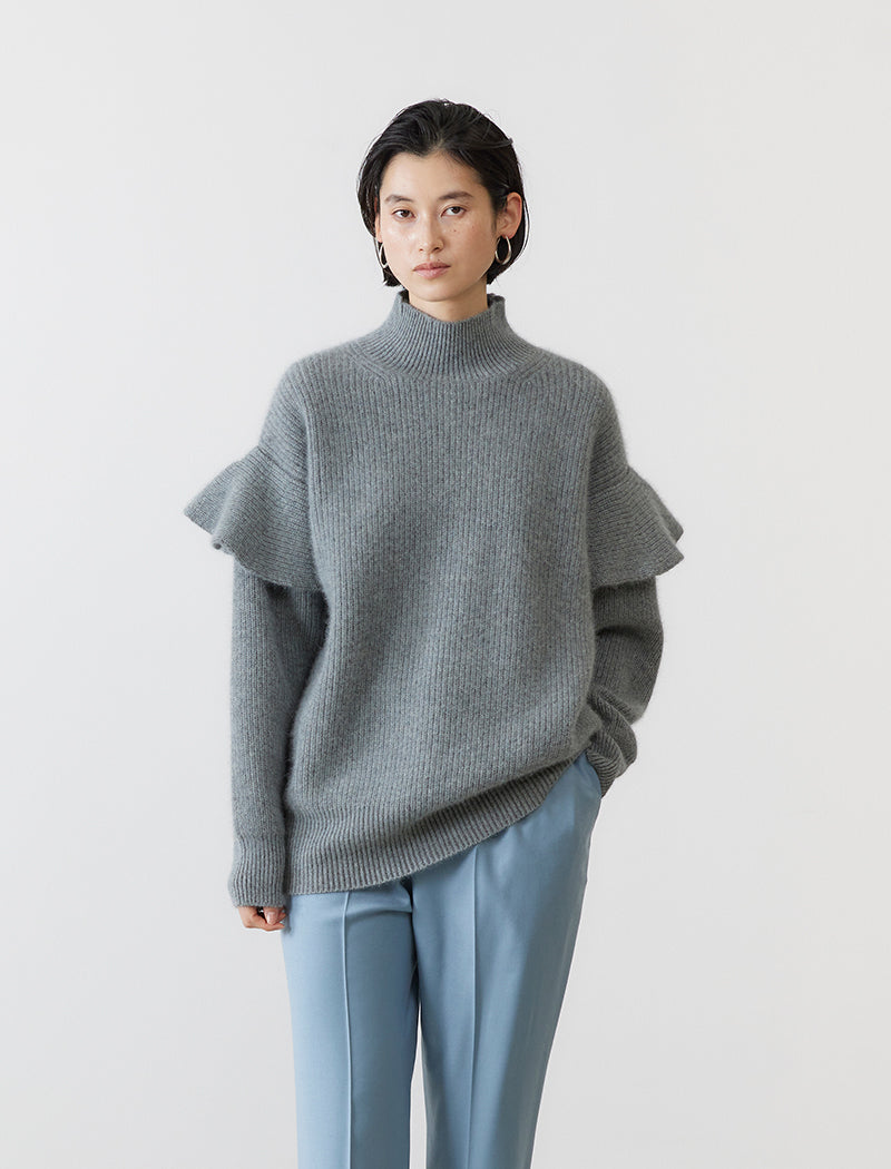 RACCOON BLENDED FLARE SLEEVE