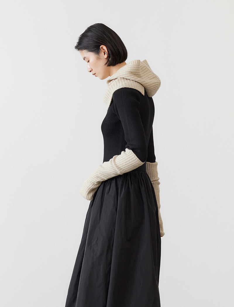 SEAMLESS KNIT ARM WARMERS