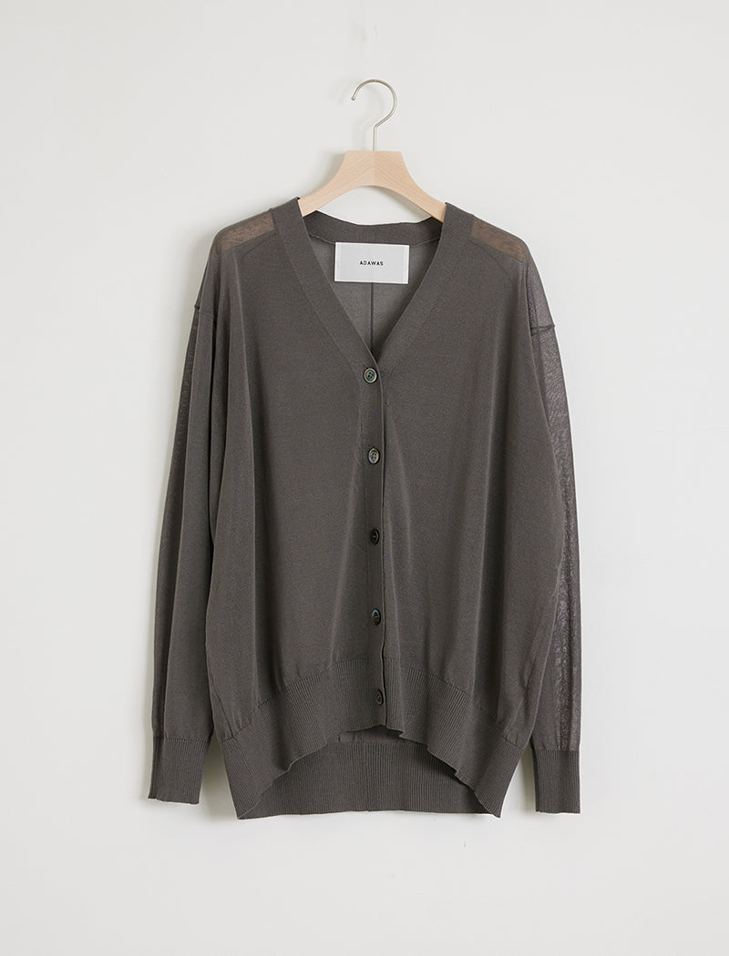 SHEER KNIT CARDIGAN