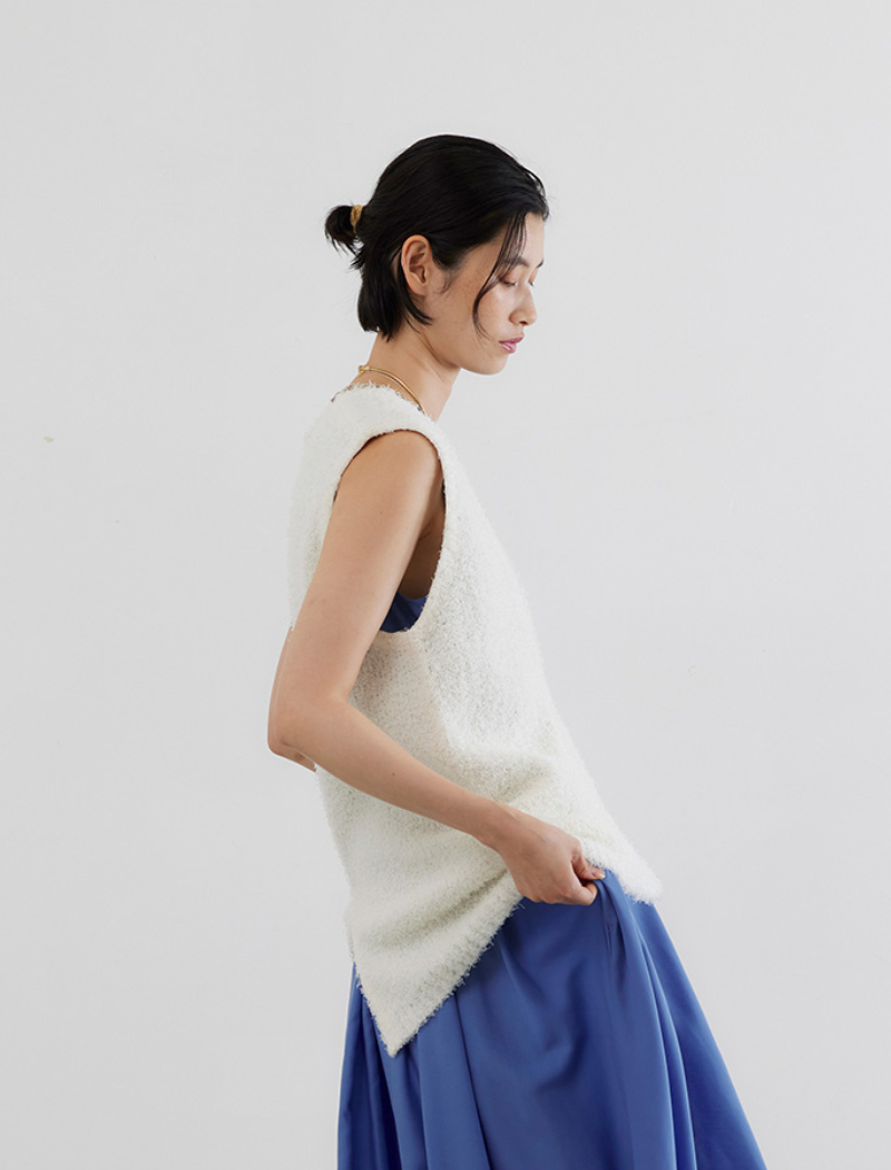 PAPER CHENILLE VEST