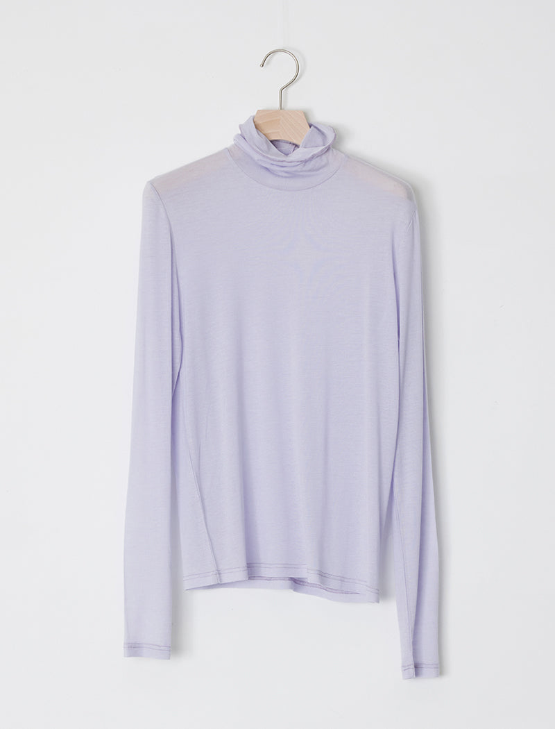 ULTRA SOFT GAUZE TURTLE-NECK