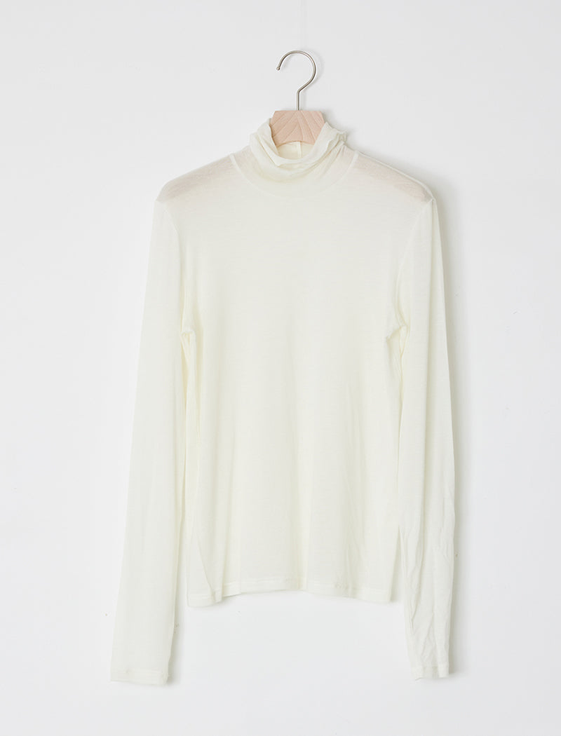 ULTRA SOFT GAUZE TURTLE-NECK