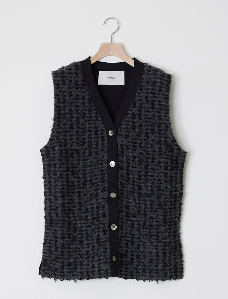 FUR INLAY VEST