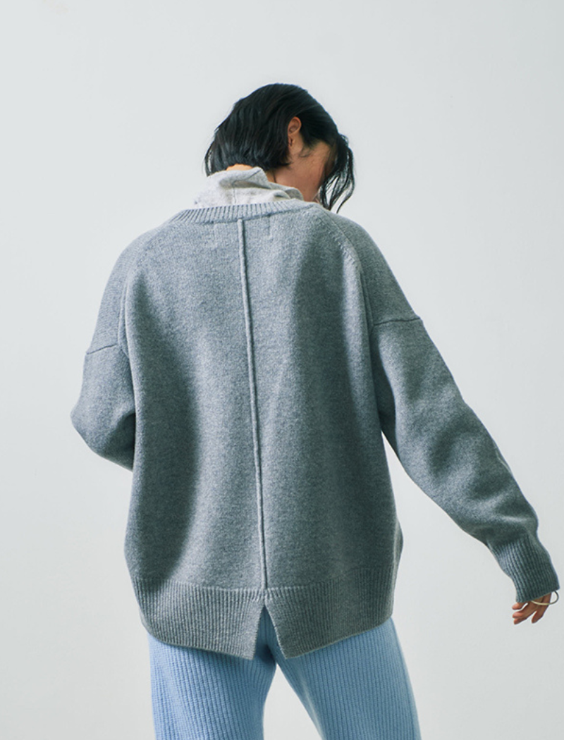 CASHMERE BLENDED TOP