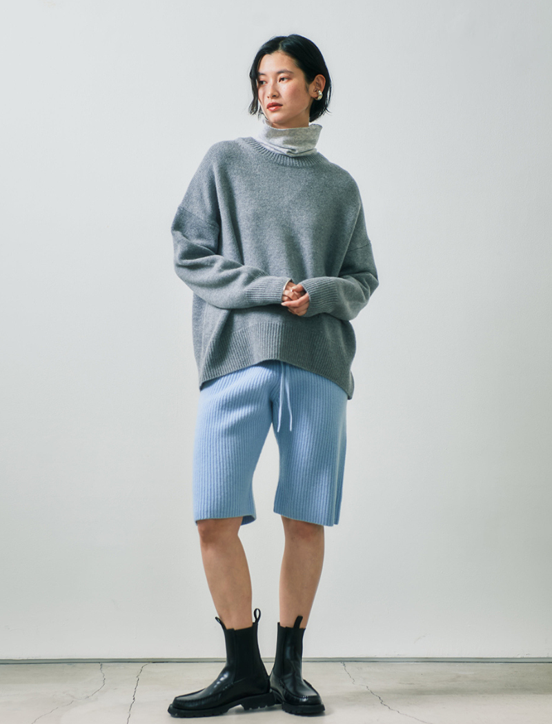 CASHMERE BLENDED TOP