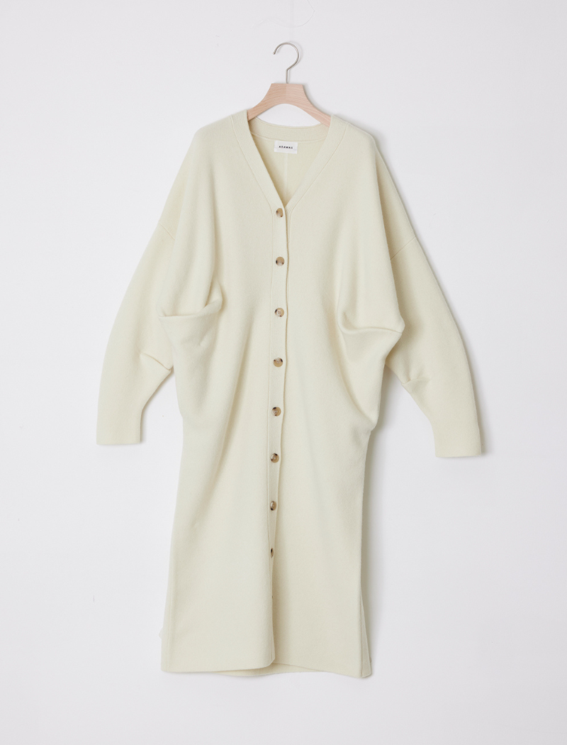 CASHMERE BLENDED LONG CARDIGAN