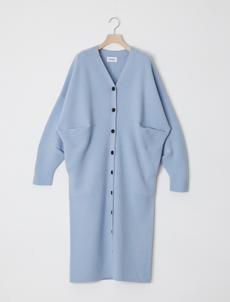 CASHMERE BLENDED LONG CARDIGAN