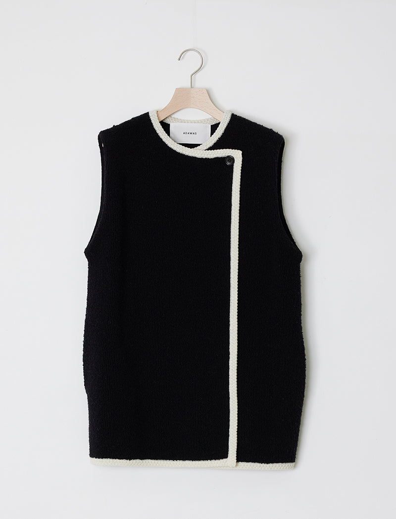 LOOP KNITTED GILET