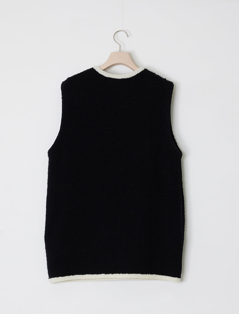 LOOP KNITTED GILET
