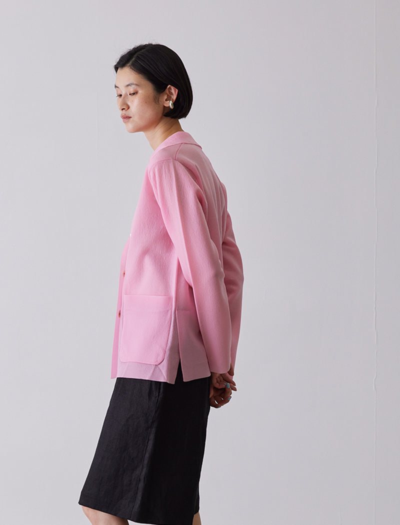 SEMI-SHEER KNIT JACKET