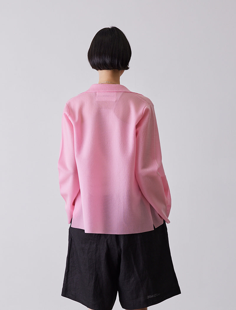 SEMI-SHEER KNIT JACKET