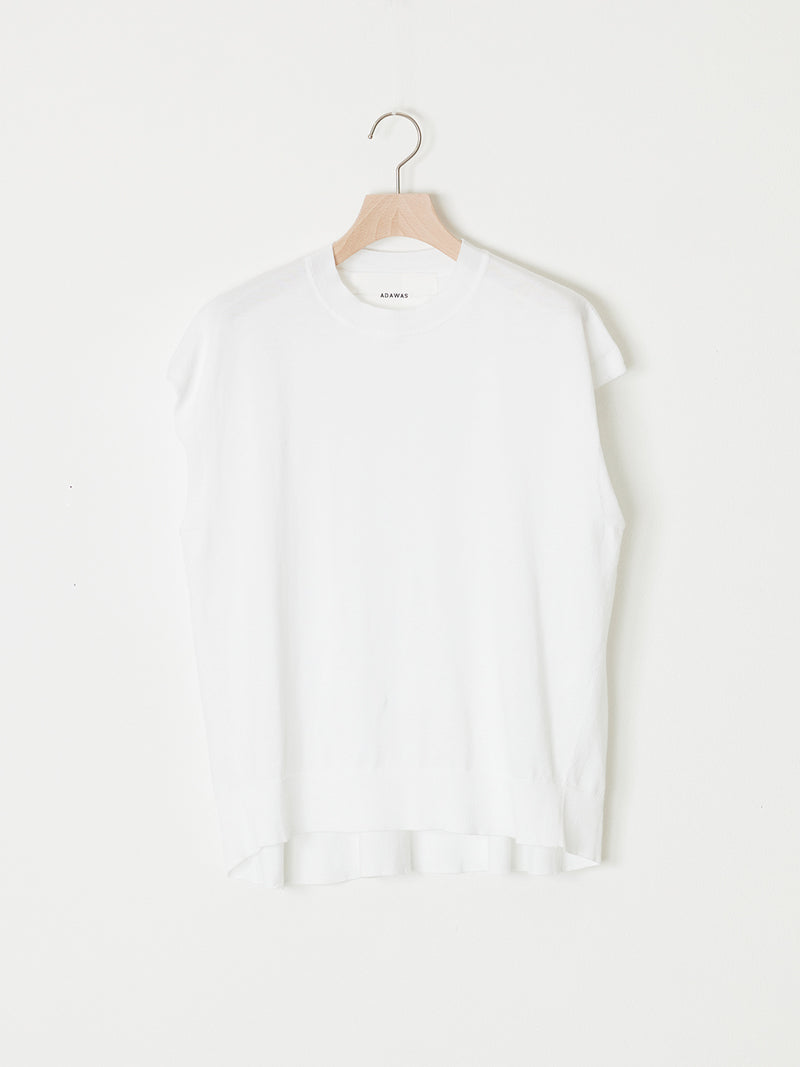 SUVIN COTTON SLEEVELESS TOP