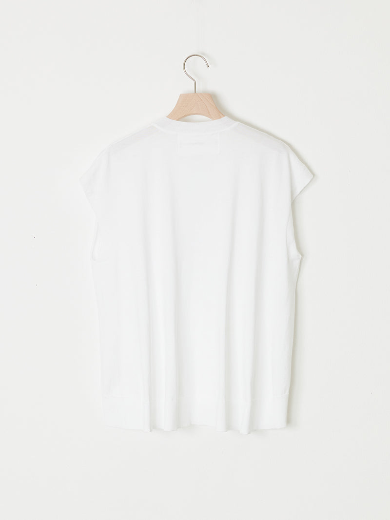 SUVIN COTTON SLEEVELESS TOP