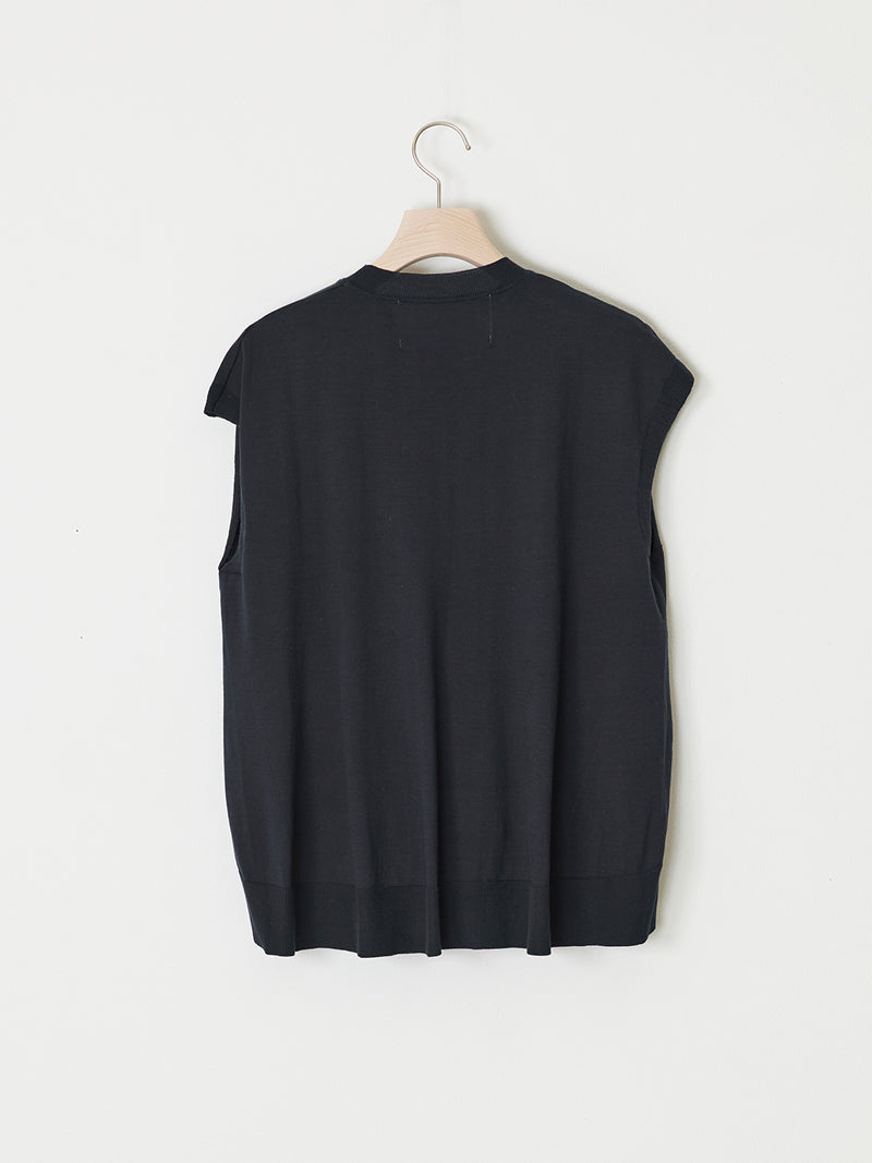 SUVIN COTTON SLEEVELESS TOP
