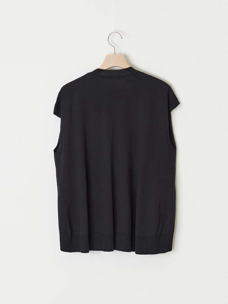 SUVIN COTTON SLEEVELESS TOP