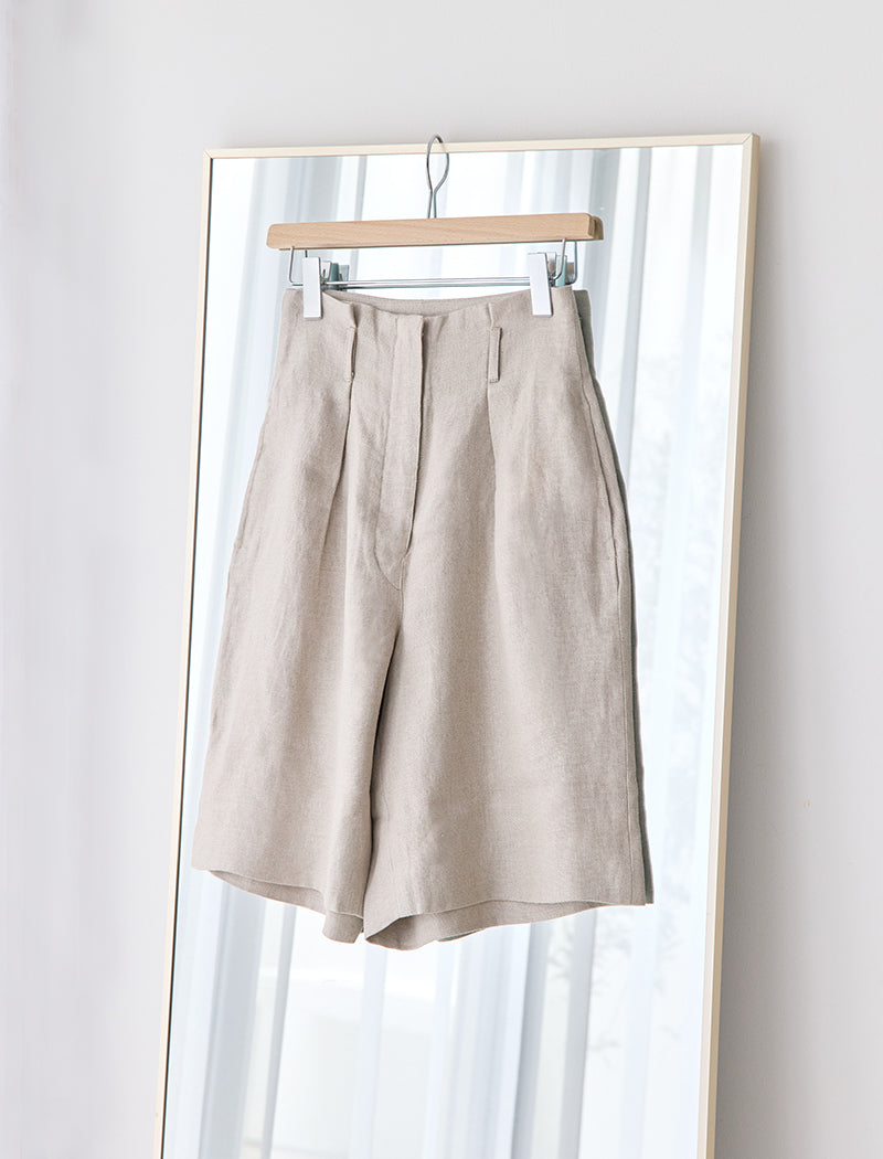 LINEN OX SHORTS