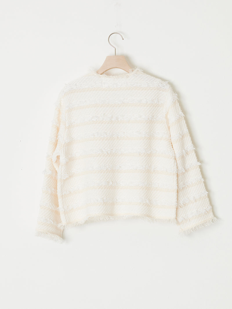 轻质粗花呢夹克