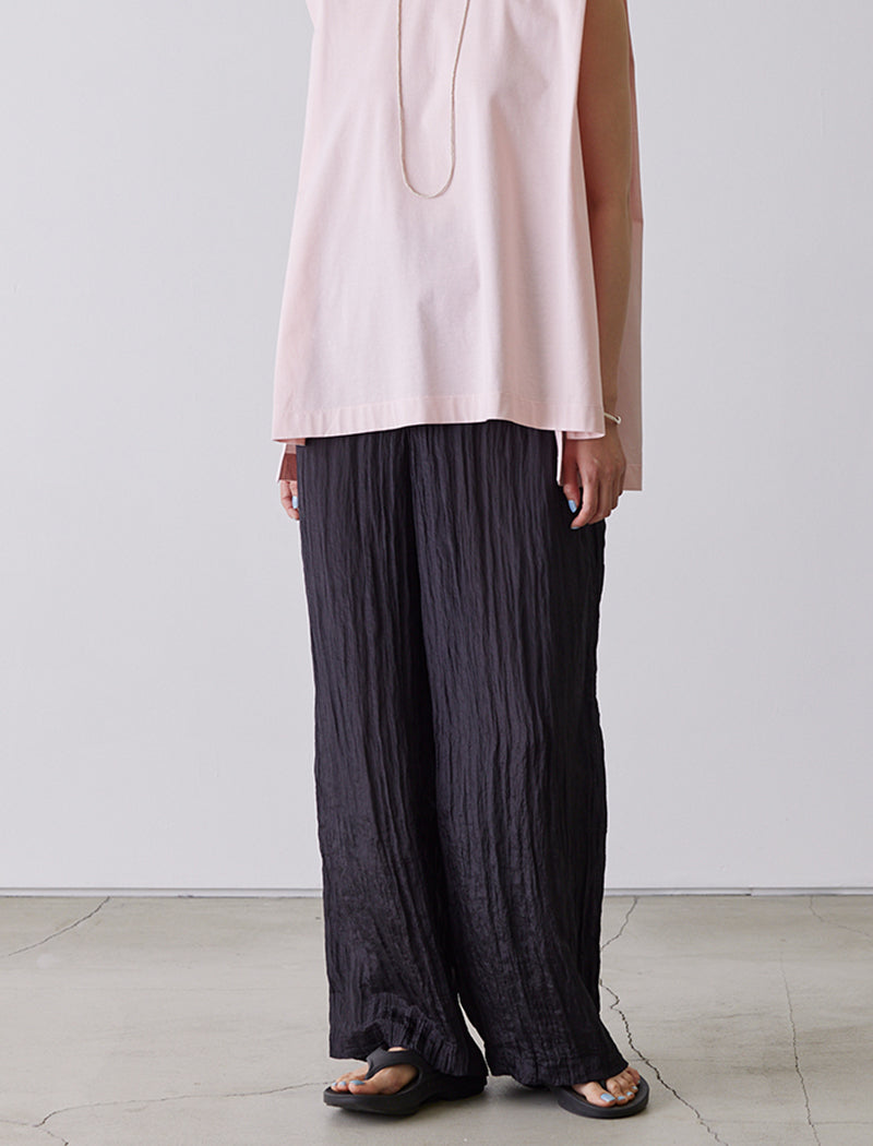 TAPE EMBROIDERY TWO-PIECE TROUSER SET