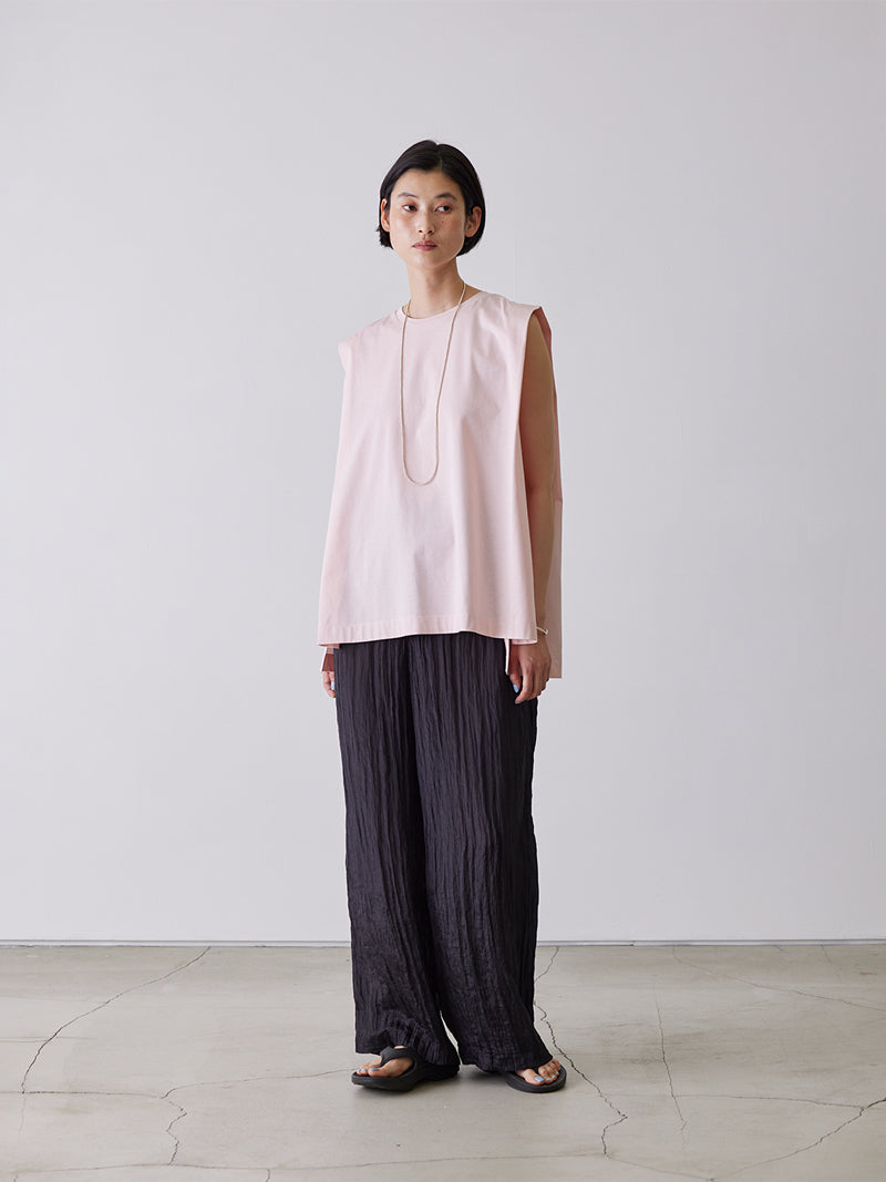 TAPE EMBROIDERY TWO-PIECE TROUSER SET