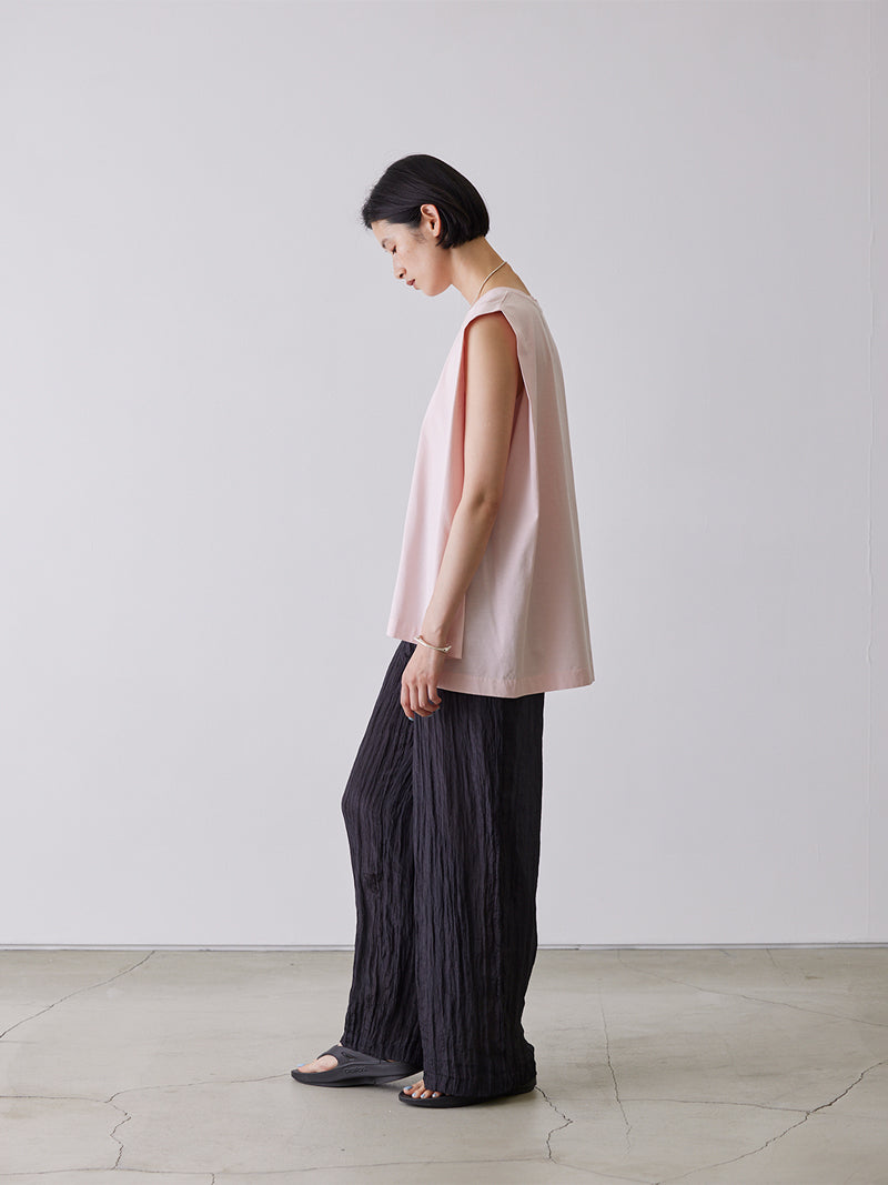 TAPE EMBROIDERY TWO-PIECE TROUSER SET