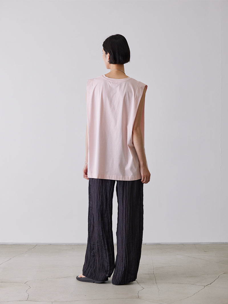 TAPE EMBROIDERY TWO-PIECE TROUSER SET