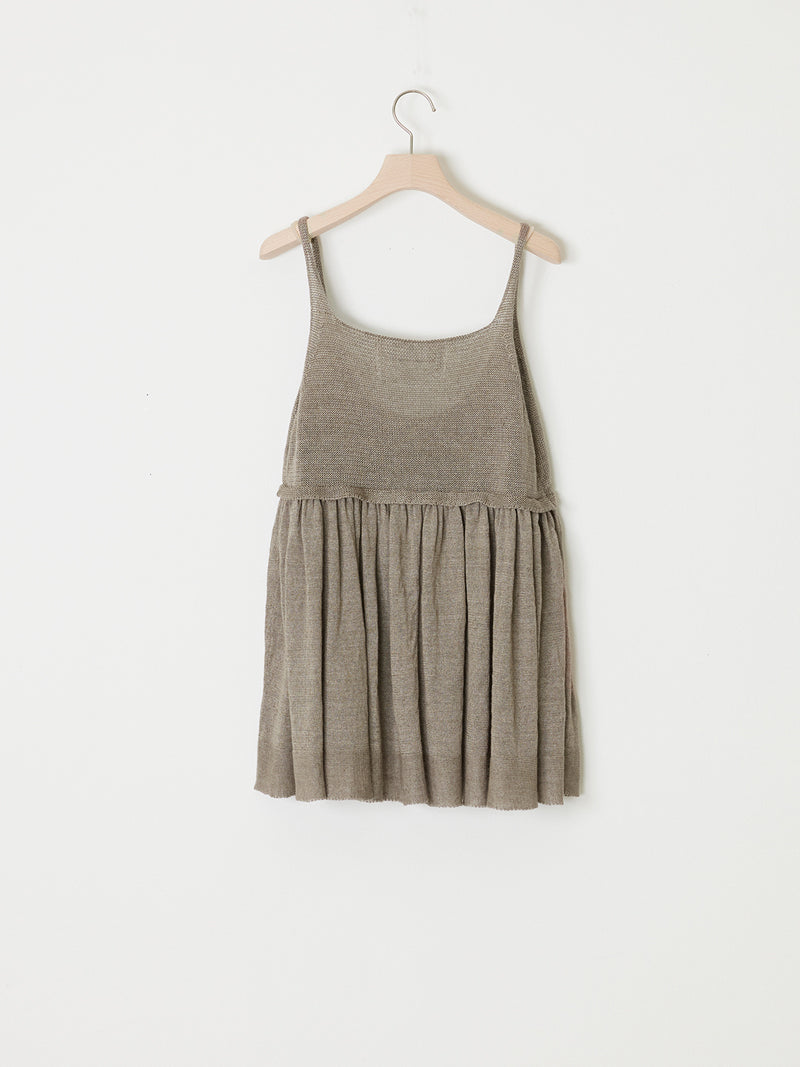 LINEN KNIT TOP