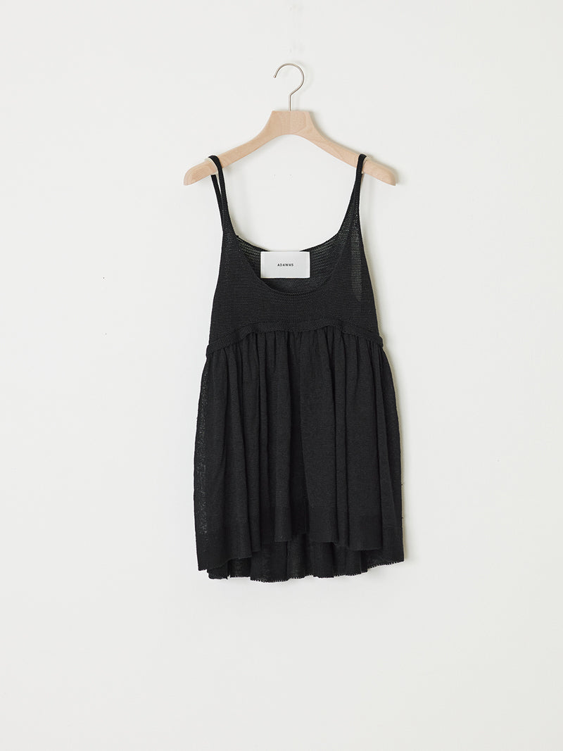 LINEN KNIT TOP