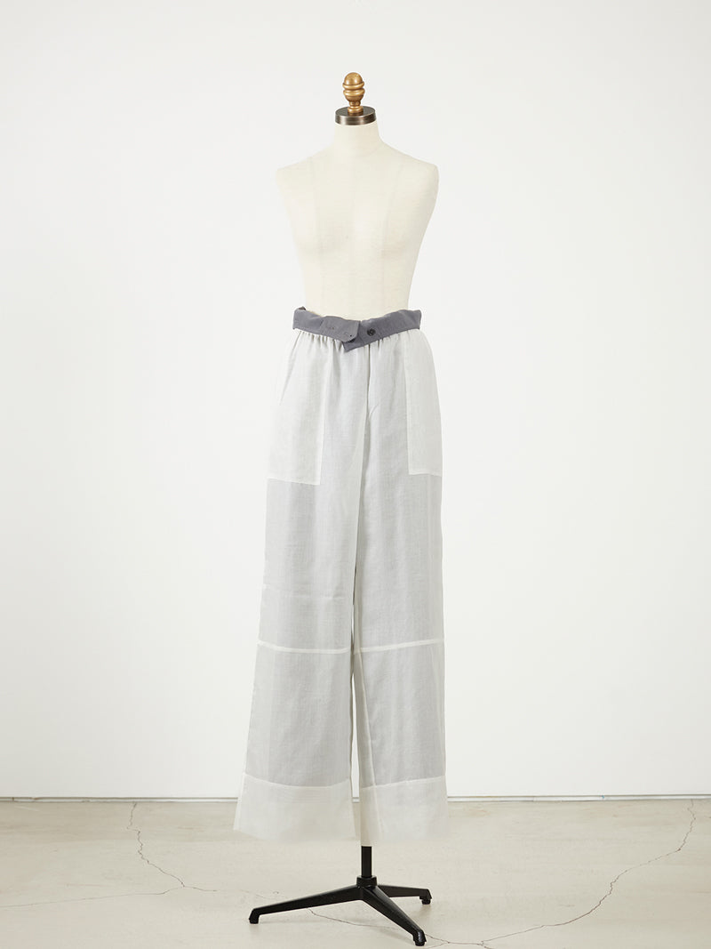 《ADAWAS/EZ》LAYERED TROUSERS
