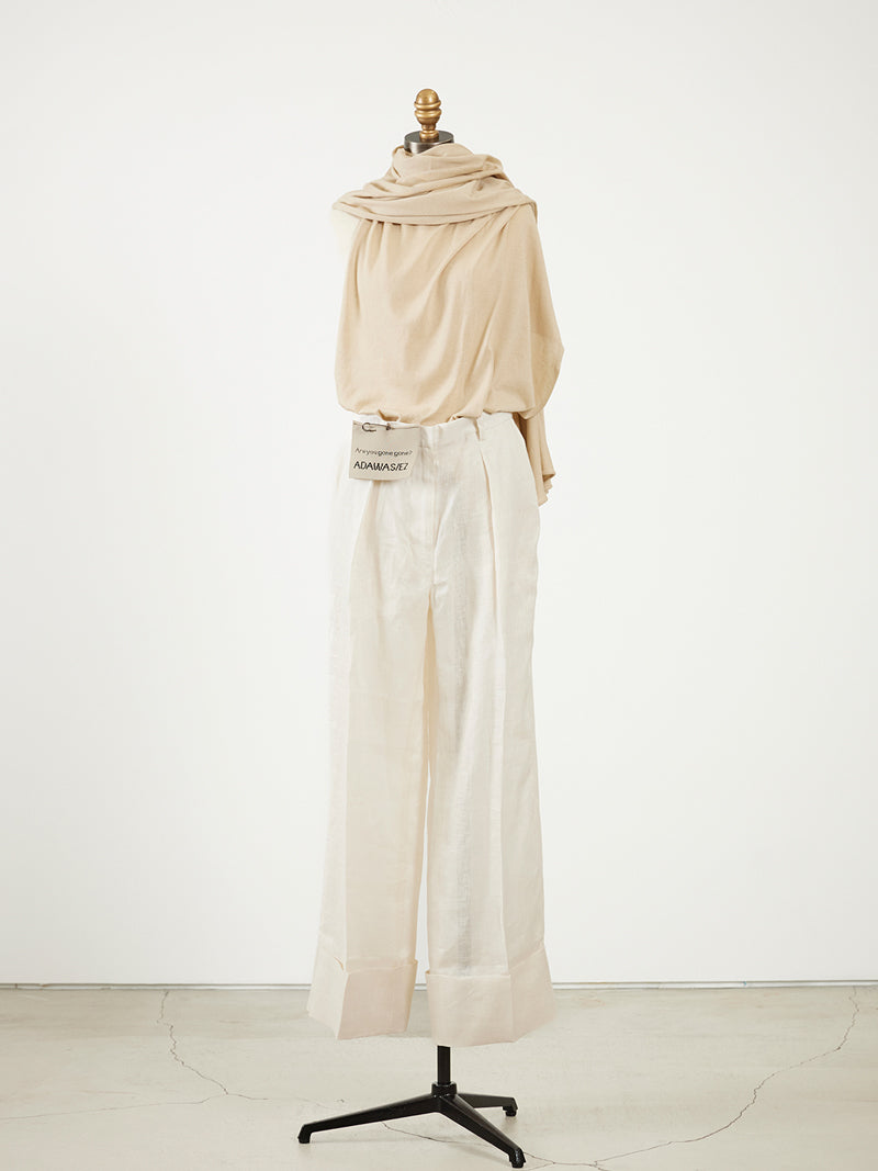 《ADAWAS/EZ》STALL SET LINEN TROUSERS