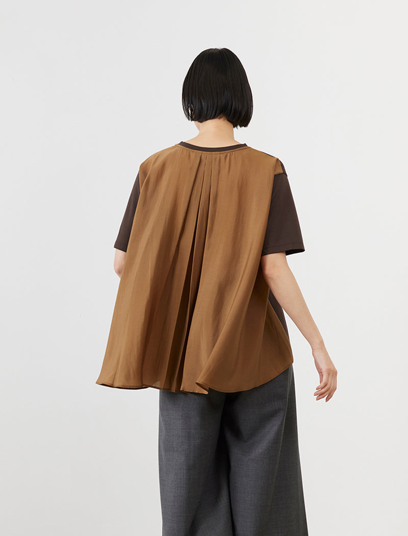 SMOOTH JERSEY FLARED TEE