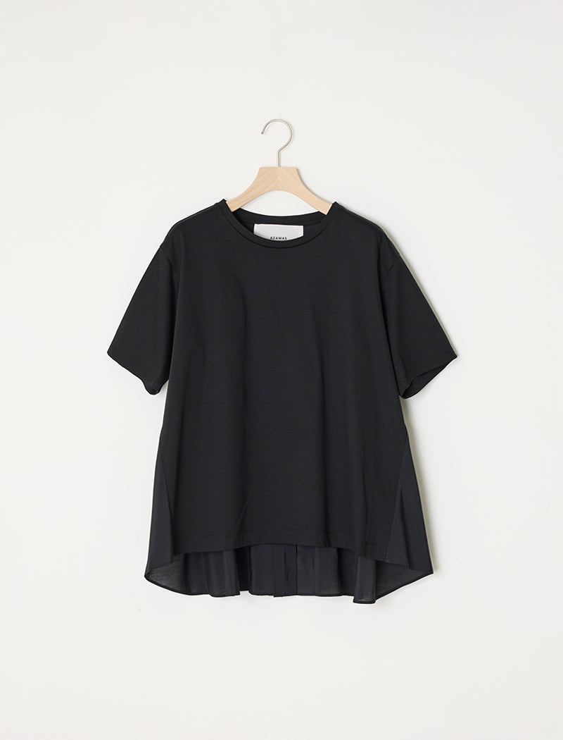 SMOOTH JERSEY FLARED TEE