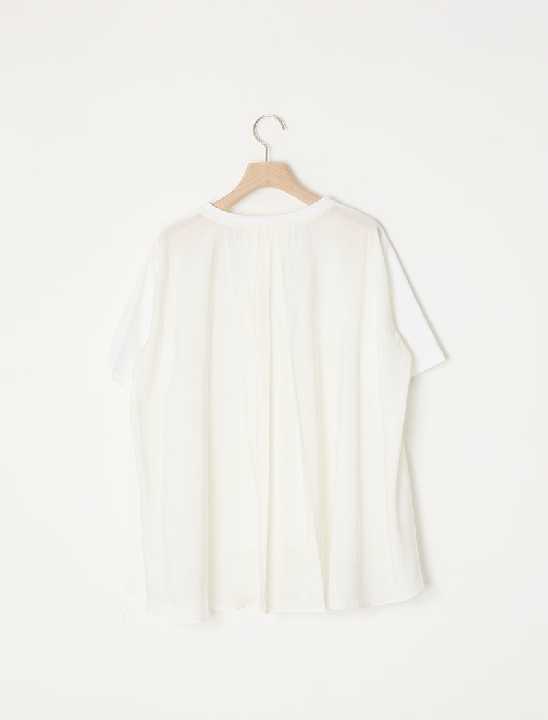 SMOOTH JERSEY FLARED TEE