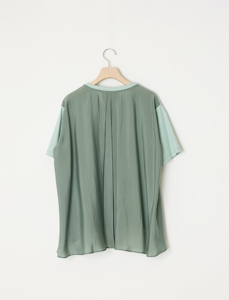 SMOOTH JERSEY FLARED TEE