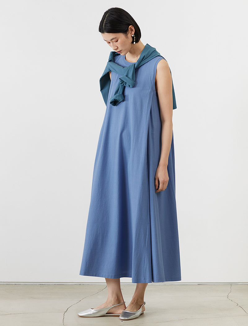DRY JERSEY SLEEVELESS DRESS