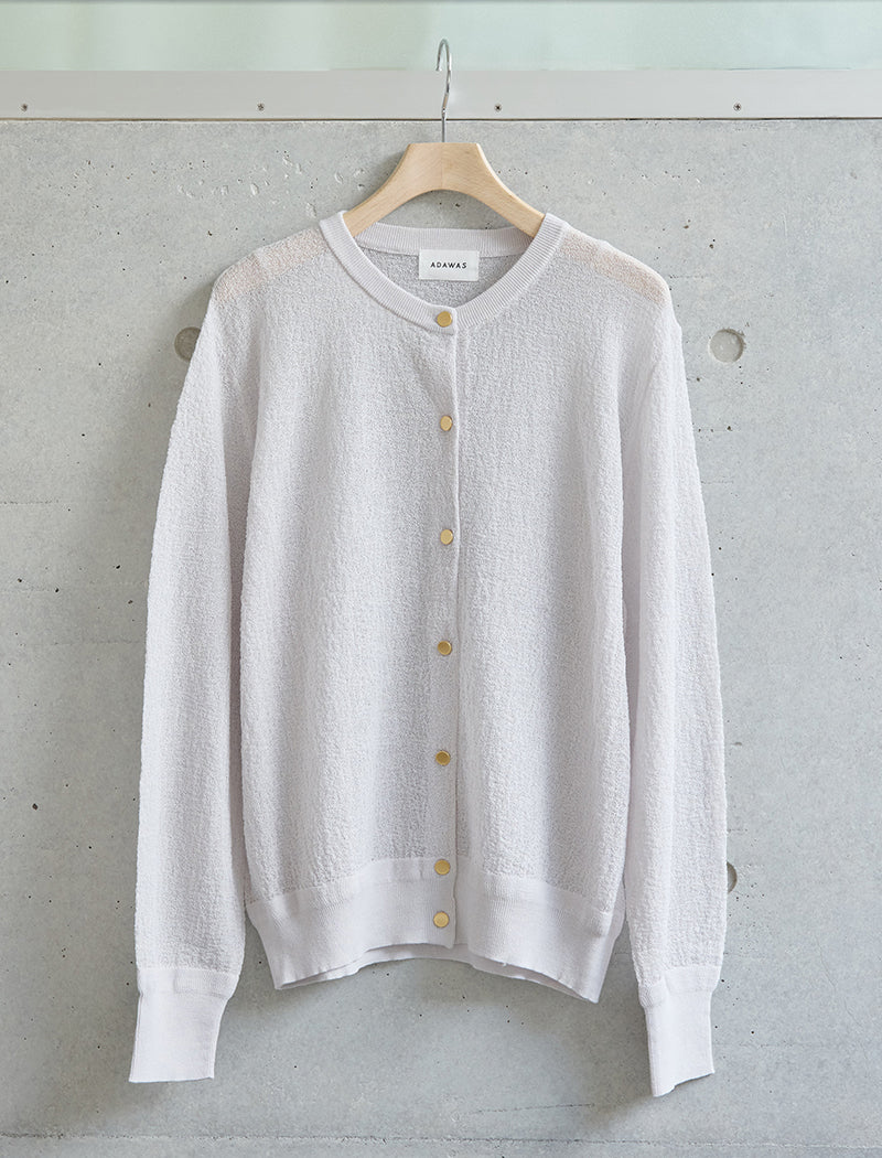 SEMI-SHEER CARDIGAN