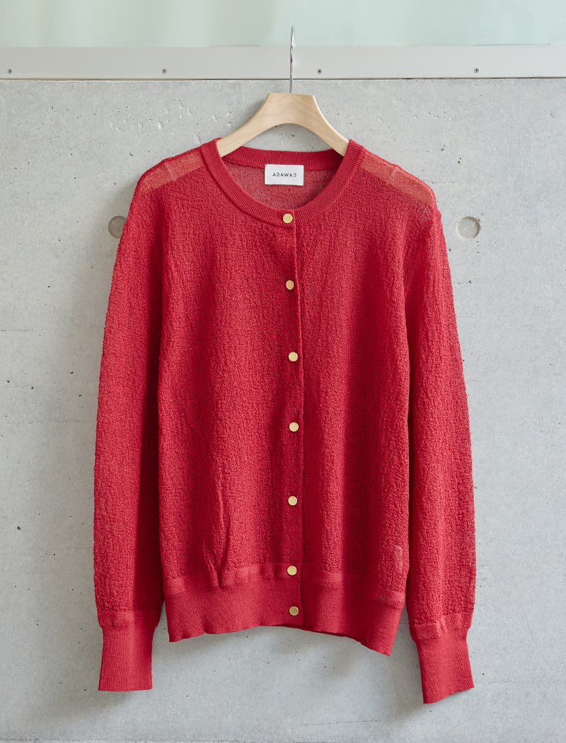 SEMI-SHEER CARDIGAN