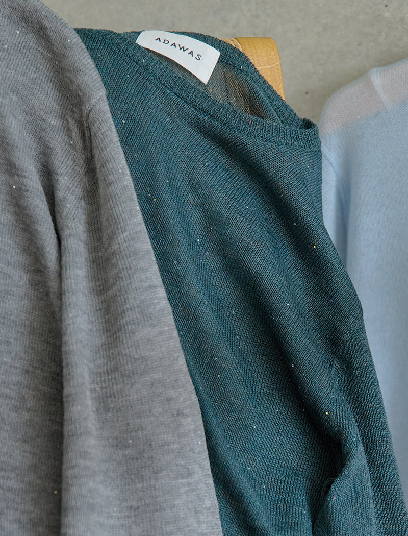 SEMI-SHEER SPANGLE TOP