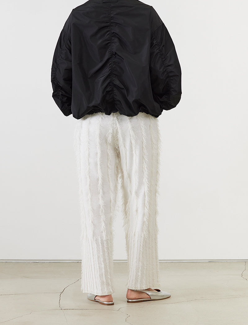 FRINGE KNIT PANTS