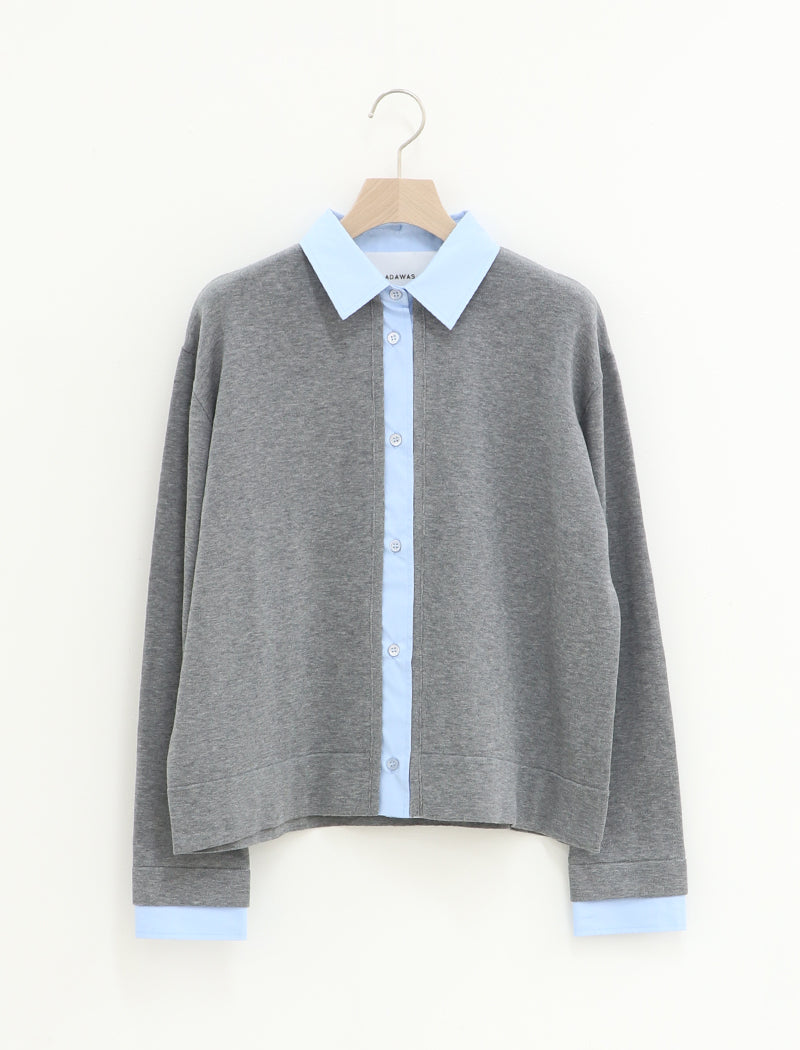 LAYERED-DETAIL SHIRT