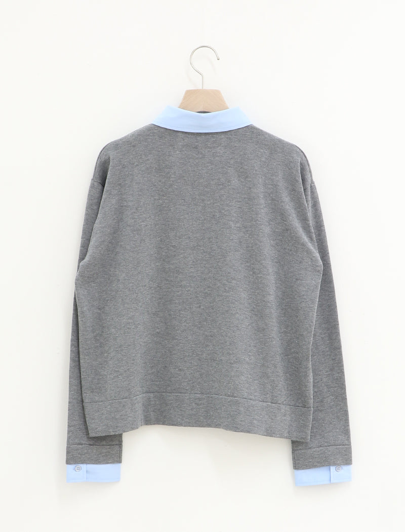LAYERED-DETAIL SHIRT